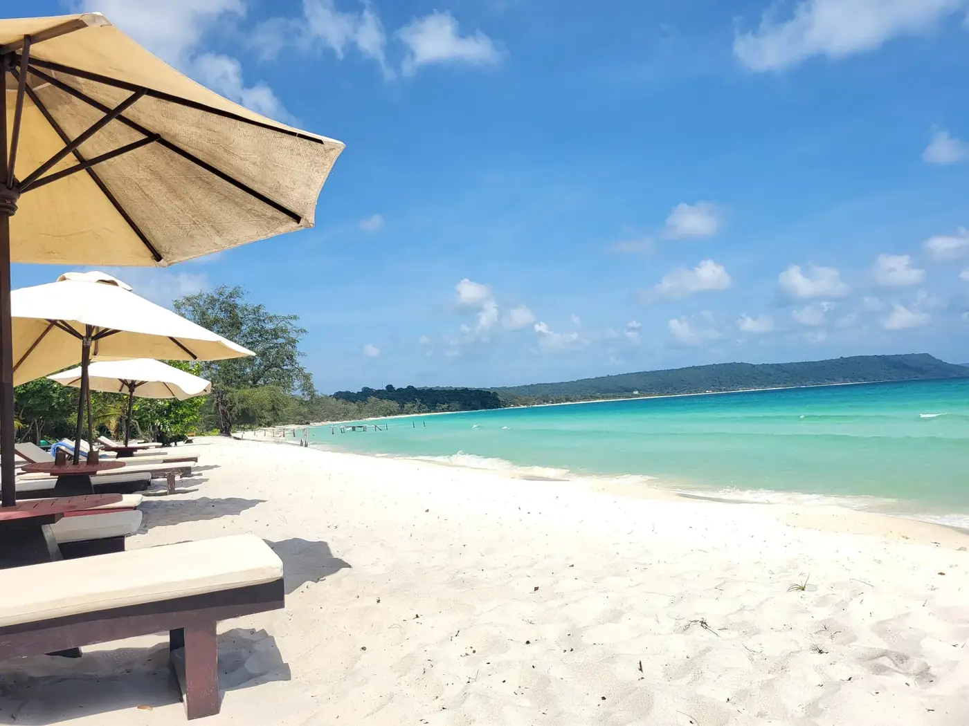 Île de Koh Rong en saison sèche